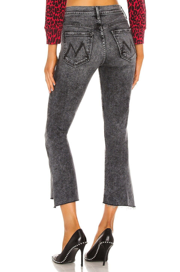 Mother The Insider Crop Step Fray Jeans MSRP $238