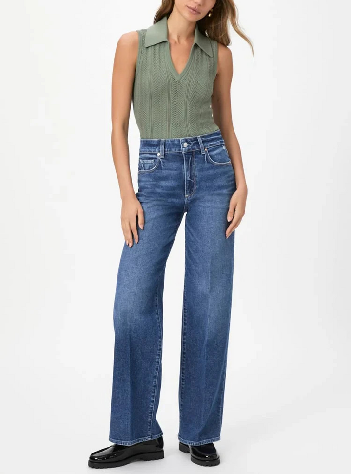Paige Sasha High Rise Straight Jeans MSRP $259