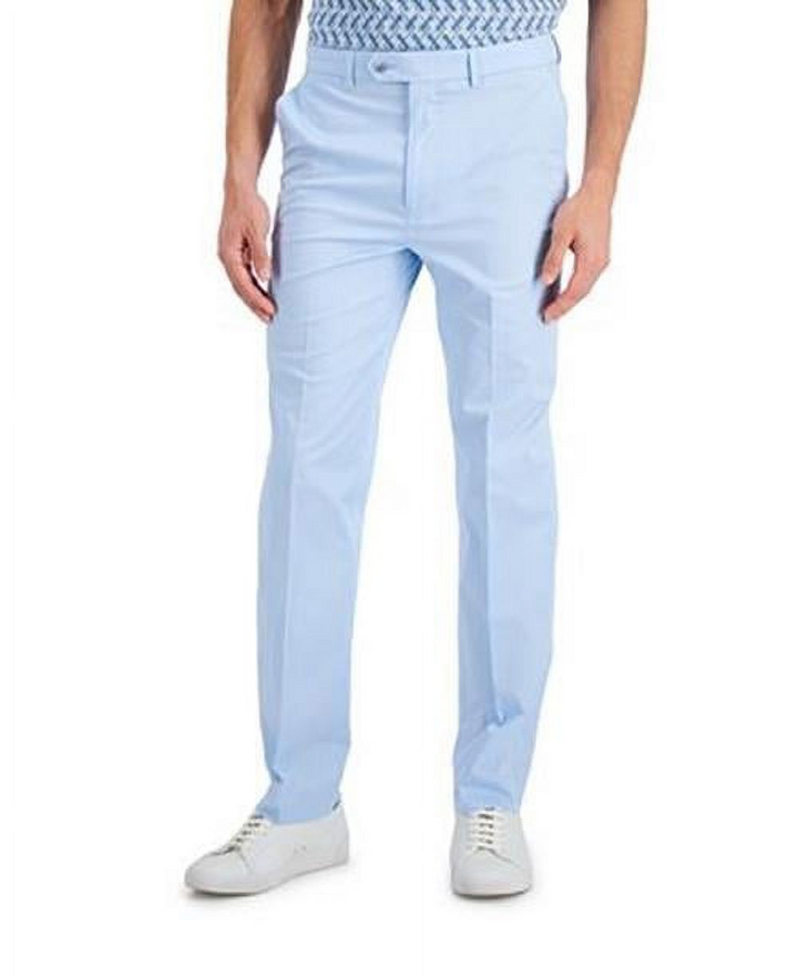 Nautica Men's Modern-Fit Seasonal Cotton Stretch Suit MSRP $395