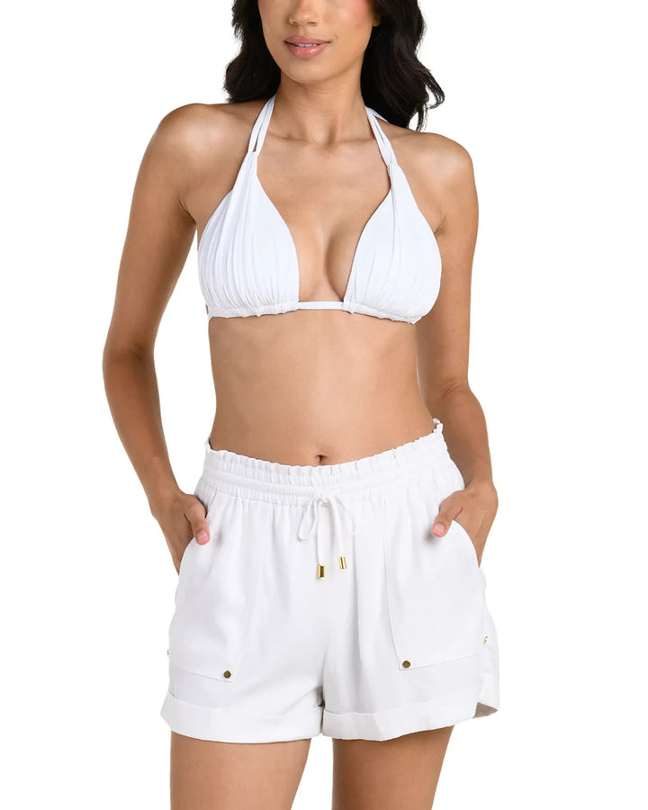 La Blanca Delphine Coast Cover Up Shorts MSRP $89