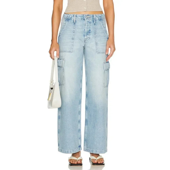 Mother Spinner Cargo Nerdy Jeans MSRP $345