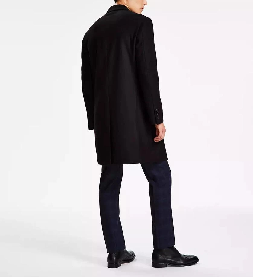 Michael Kors Men's Classic Fit Luxury Wool Cashmere Blend Overcoats MSRP $495