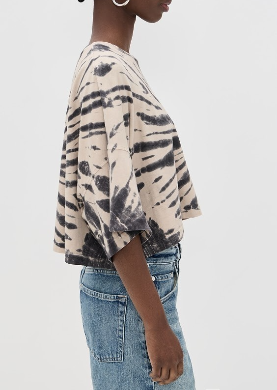 Citizens of Humanity Crop Cape Tee MSRP $148