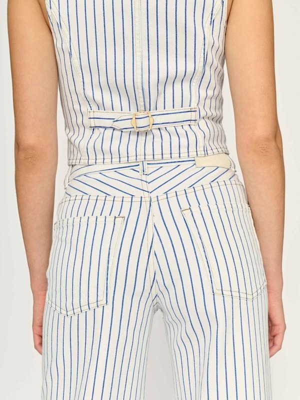 DL1961 NAUTICAL STRIPE Striped Vest MSRP $169