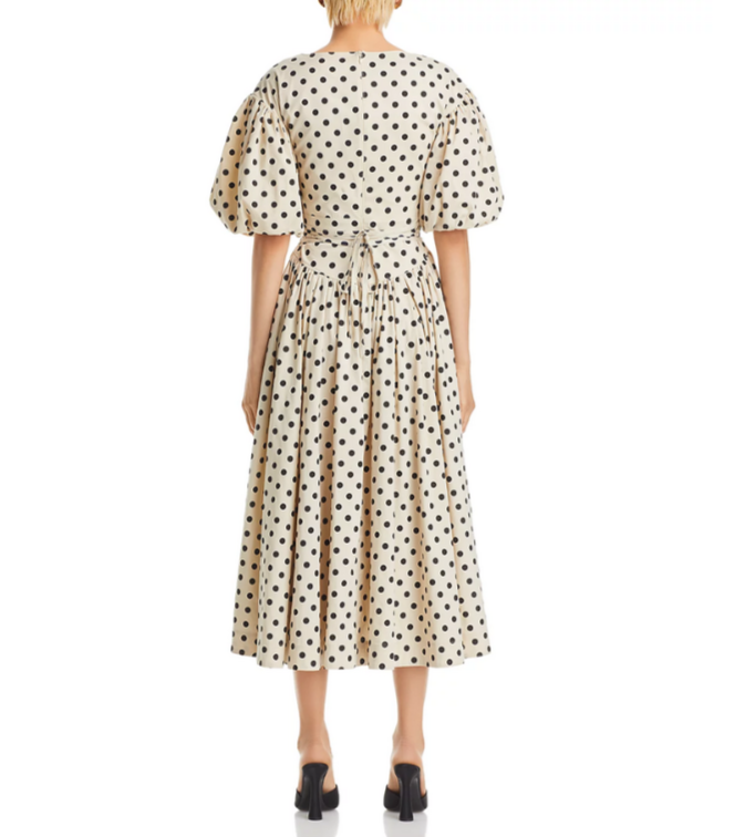 Cinq à Sept Stassie Polka Dot Dress MSRP $425