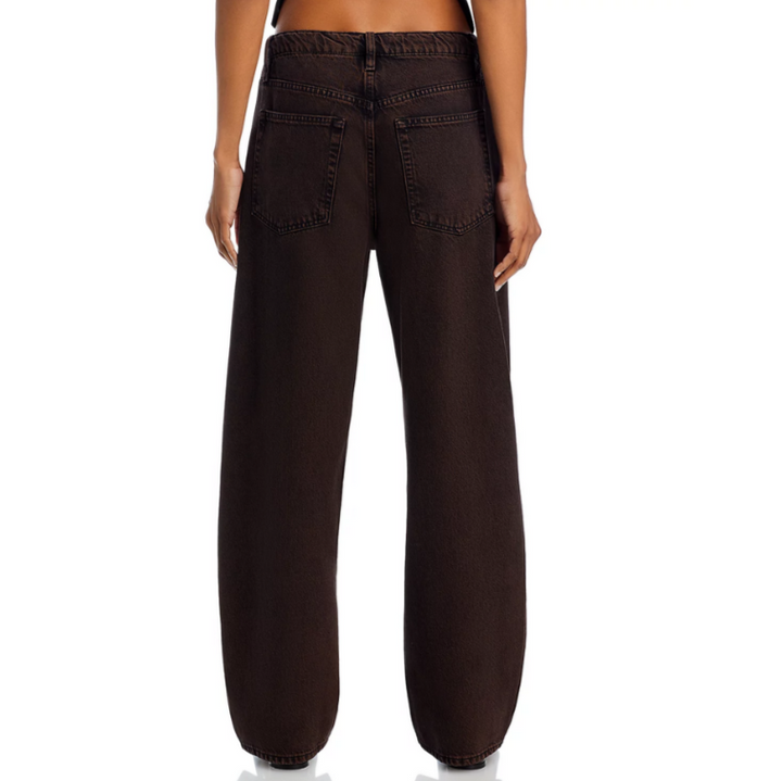 FRAME Long Barrel High Rise Jeans