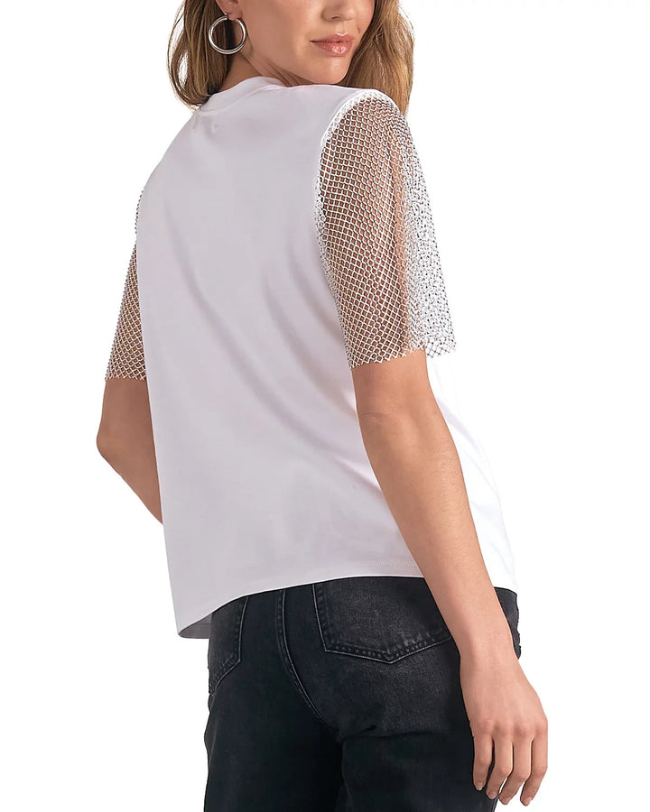Elan Mesh Sleeve Tee MSRP $95
