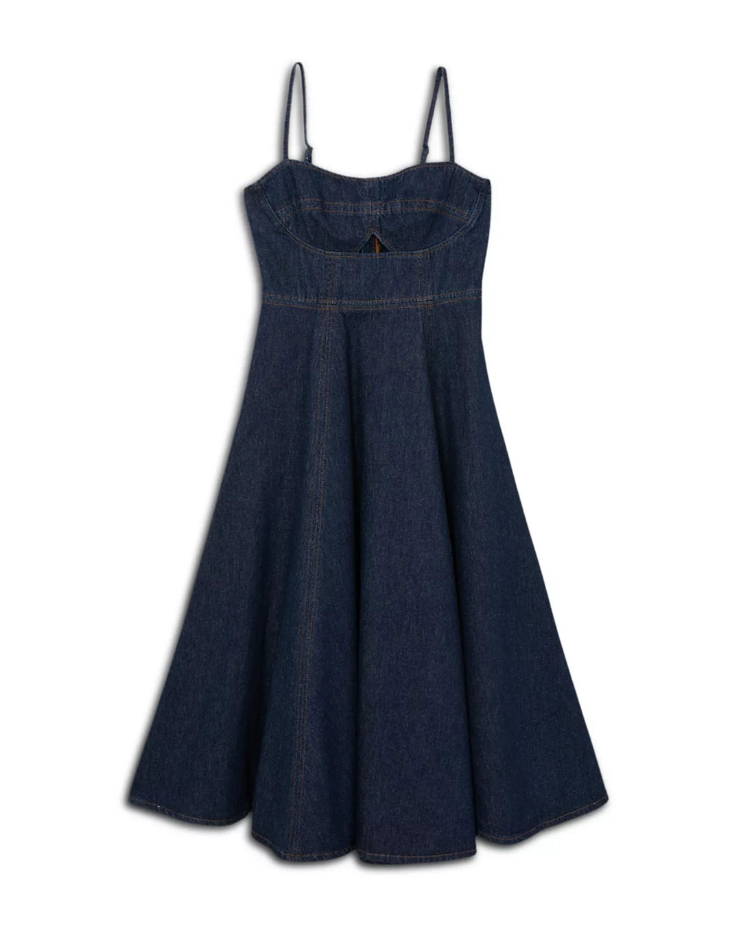 REISS Emma Cotton Cut Out Dress MSRP $440