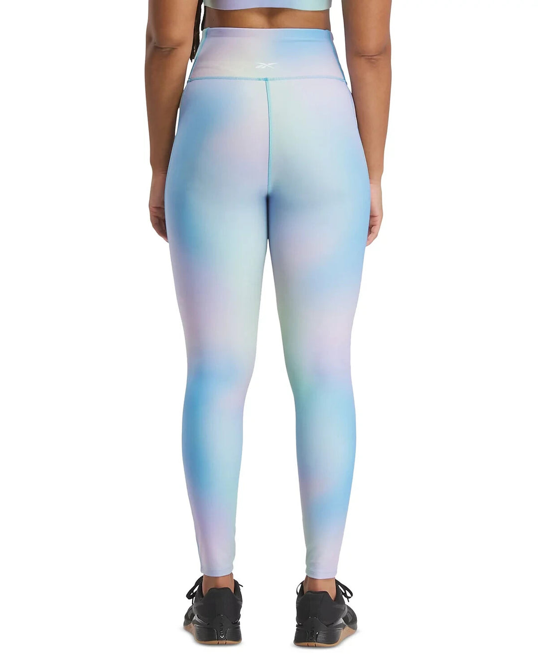 Reebok Lux Bold Ombré High-Waist Leggings MSRP $55