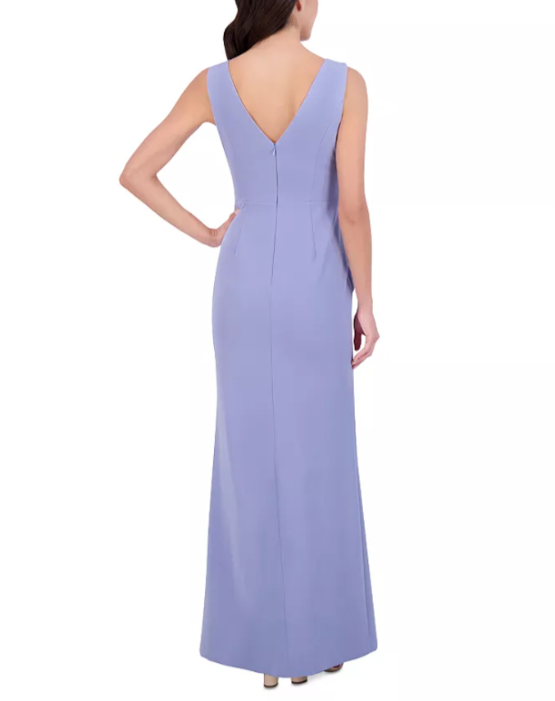 Eliza J Sleeveless Cascading-Ruffle Gown MSRP $198