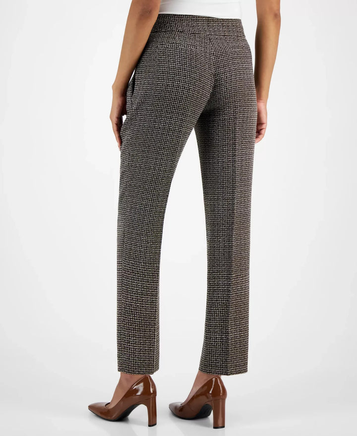 Kasper Women's Tweed Slim-Leg Pants MSRP $89