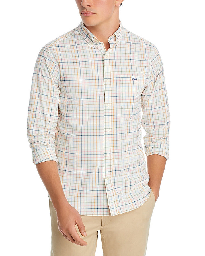 Vineyard Vines On The Go Printed Shirt MSRP $118