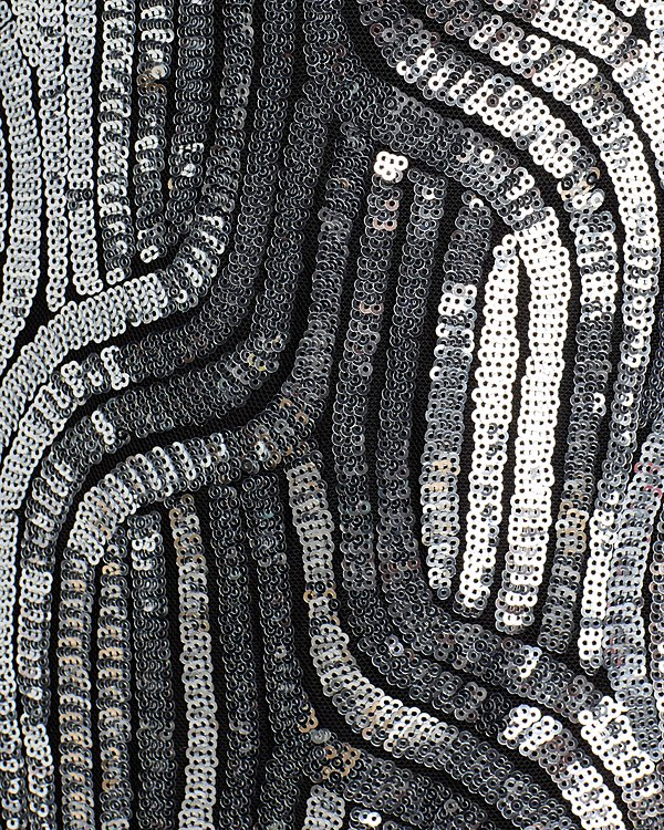 Elie Tahari Bella Sequin Midi Dress MSRP $475