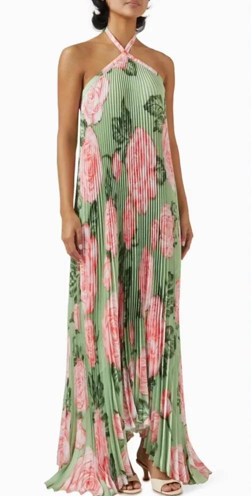 L'Idee Deesse Halter Gown MSRP $499