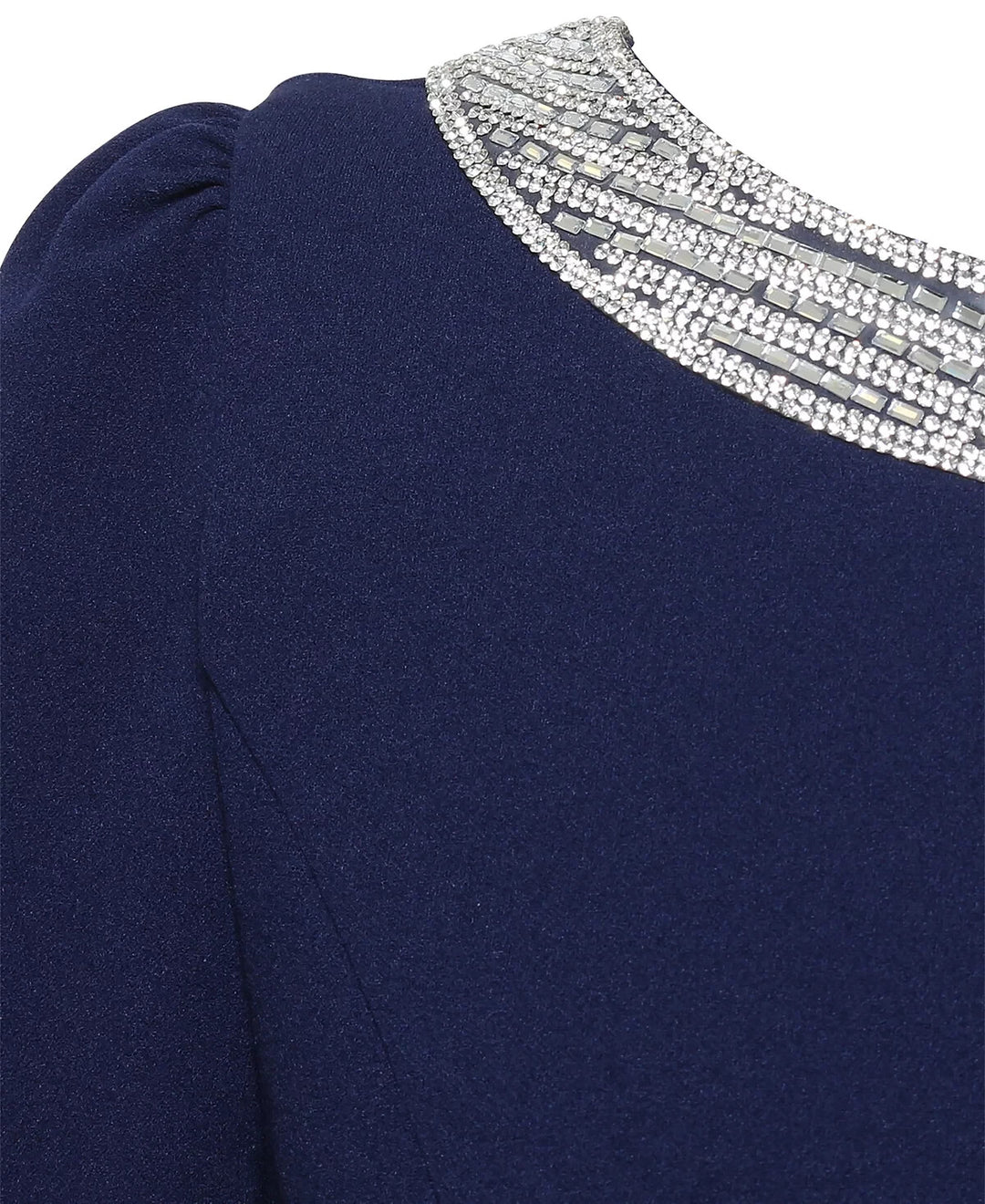 Alex Evenings Embellished-Neck Ruffle Gown MSRP $229