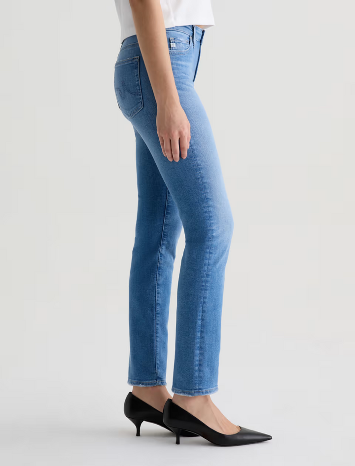 AG Mari Mid-Rise Slim Straight Jeans MSRP $225