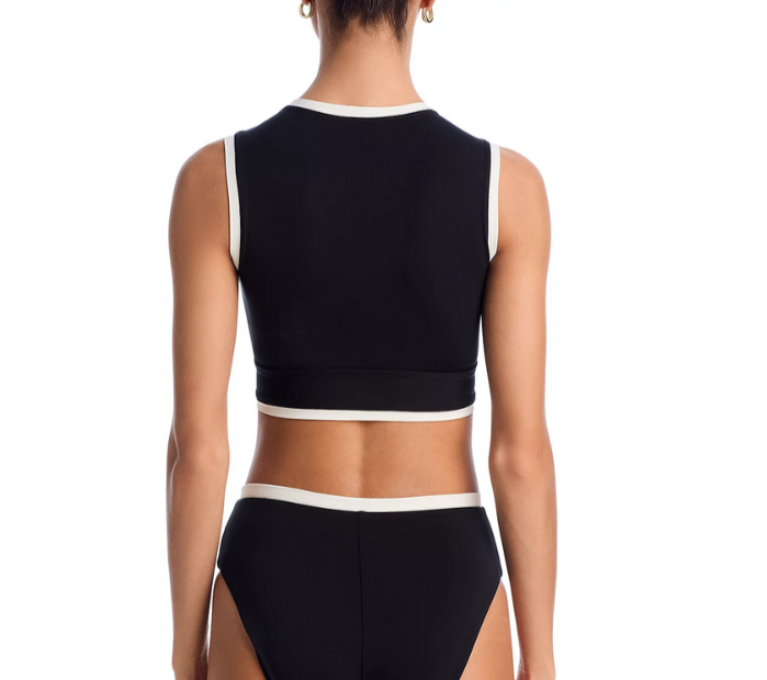 Robin Piccone Tiena Tee Bikini Top MSRP $118