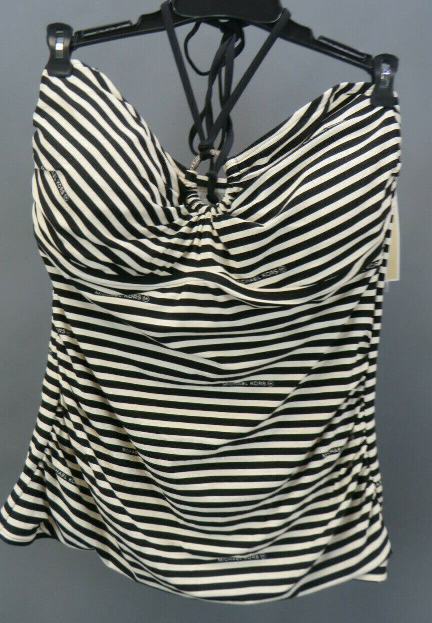 MICHAEL Michael Kors Ring-Detail Tankini Top MSRP $78