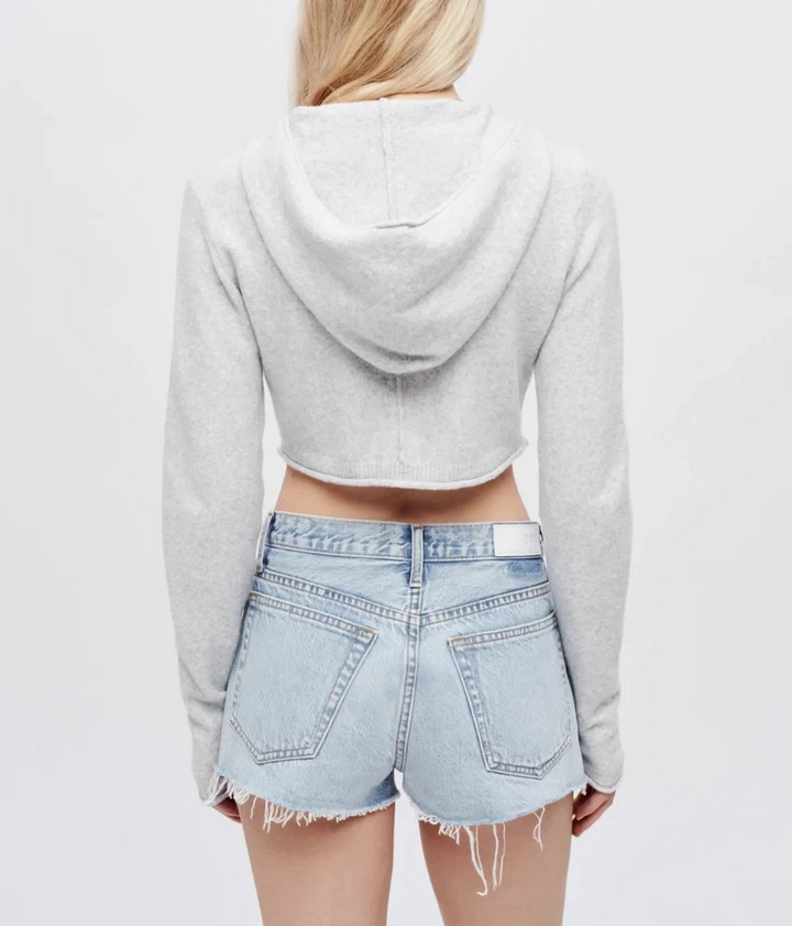RE/DONE Mini Knit Hoodie MSRP $395