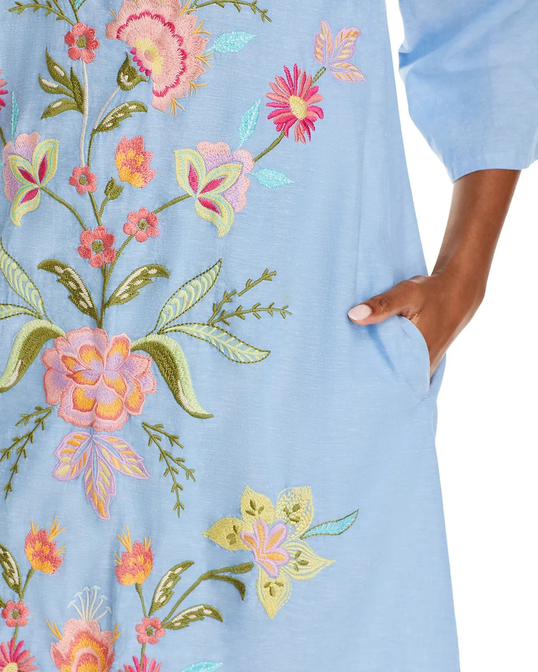 Johnny Was Camellia Cotton Dress MSRP $295