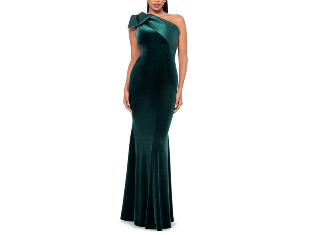 AQUA Velvet Gown MSRP $298