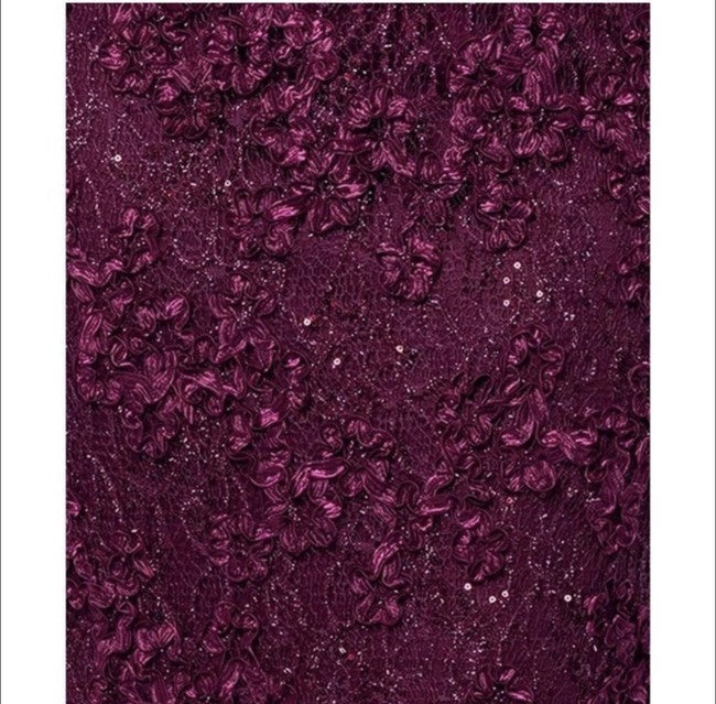 XSCAPE Off-The-Shoulder Lace Gown MSRP $289