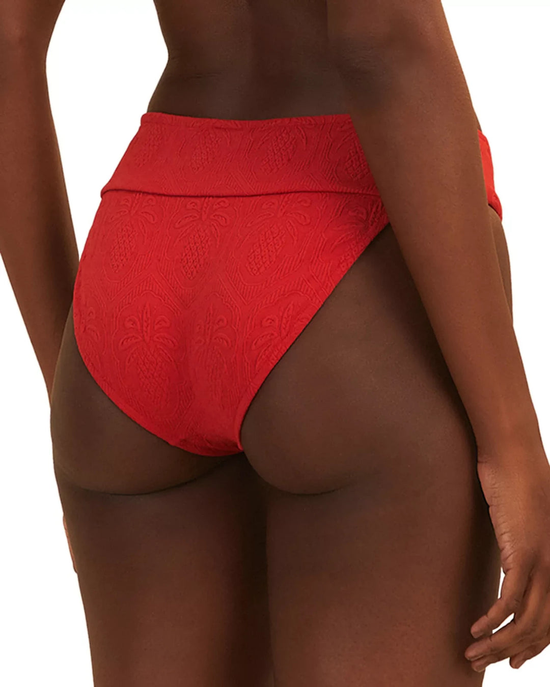 FARM Rio Matelasse Pineapple Bikini Bottom MSRP $130