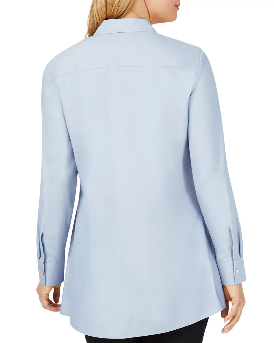 Foxcroft Cici Cotton Non-Iron Tunic Shirt MSRP $138