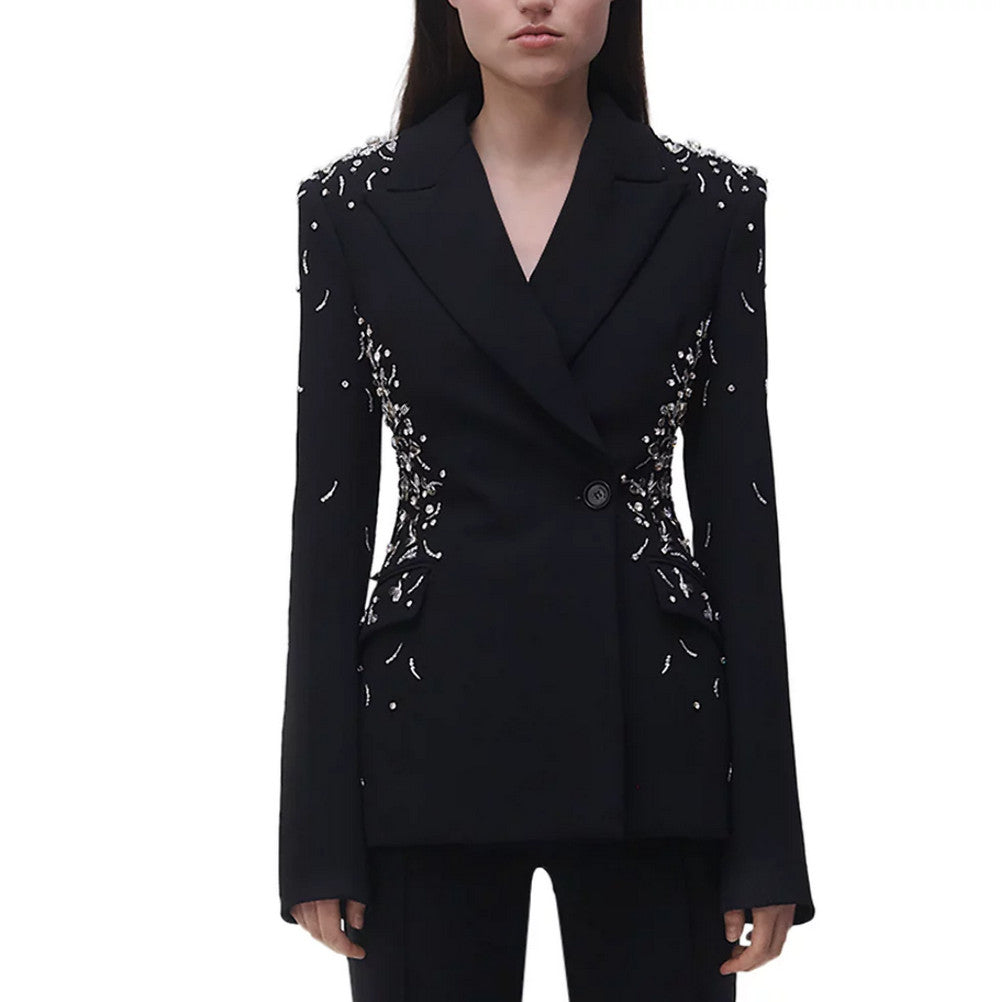 SIMKHAI Getty Embellished Blazer 4C 1086