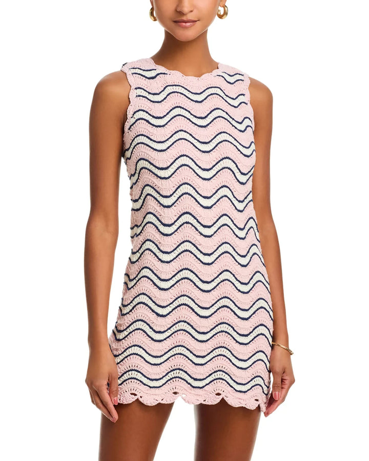 Cara Cara Suzi Crochet Mini Dress MSRP $495