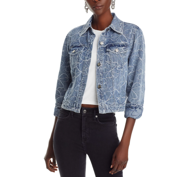 Ramy Brook Hoff Denim Jacket MSRP $445