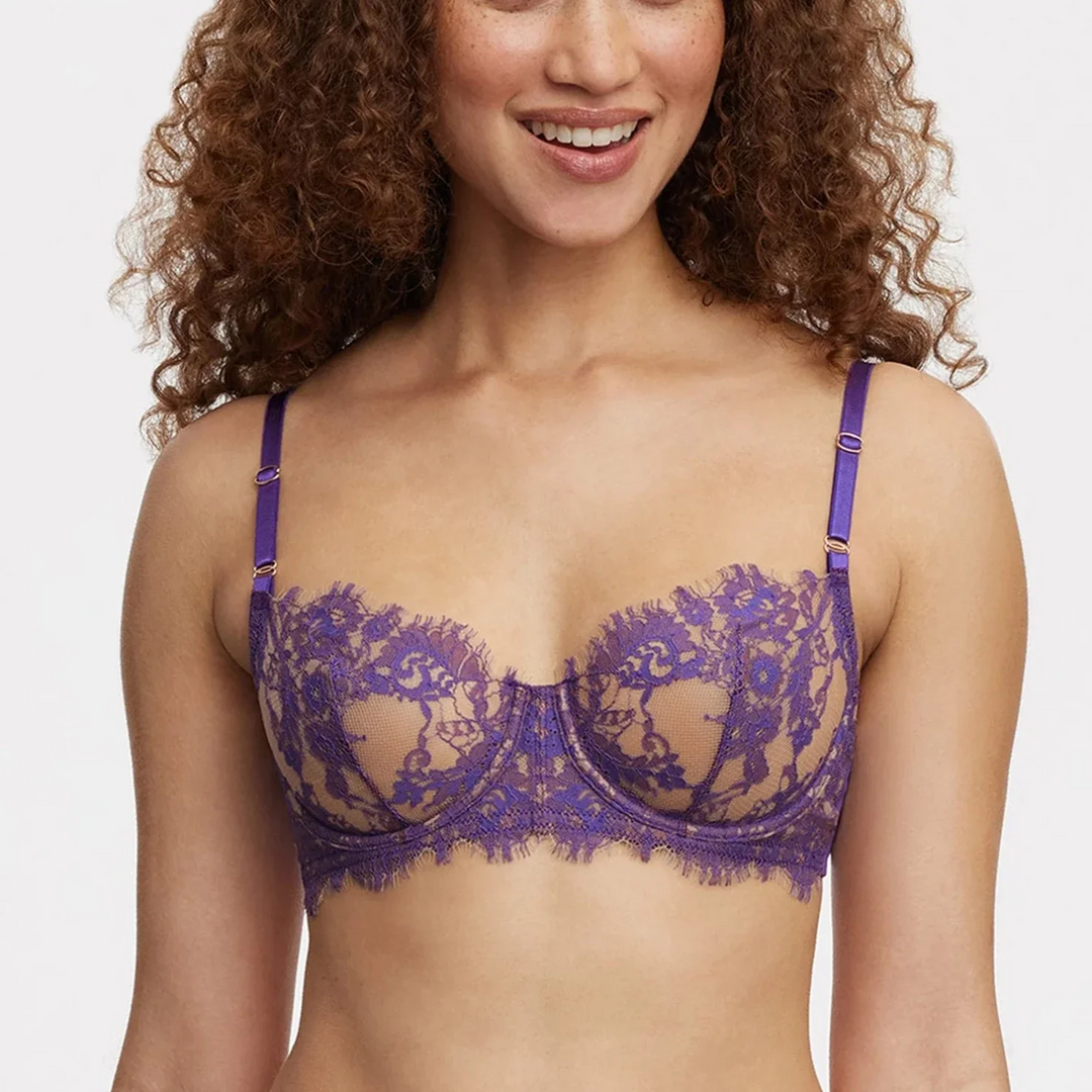 Skarlett Blue Entice Lace Balconette Bra MSRP $65