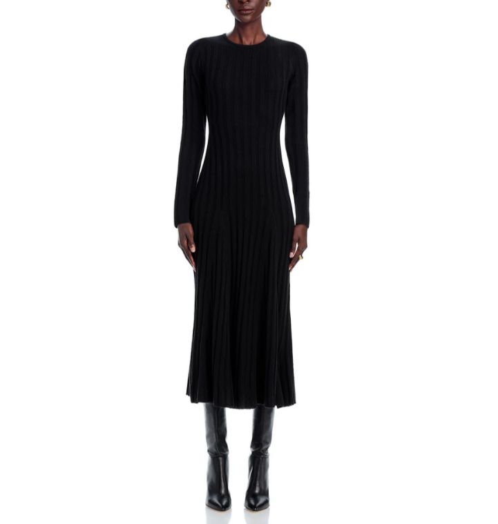 FRENCH CONNECTION Babysoft Fit and Flare Dress MSRP $138