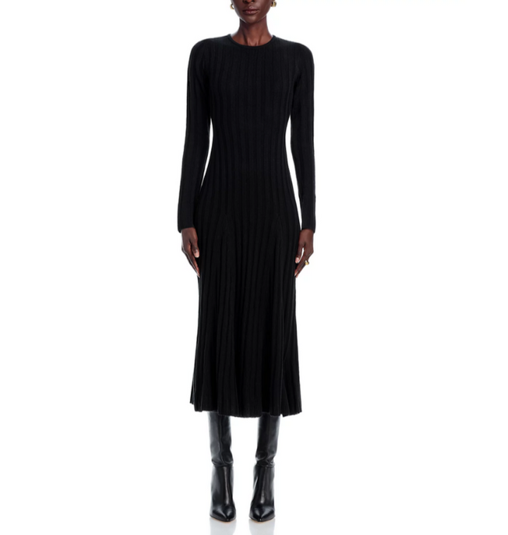 FRENCH CONNECTION Babysoft Fit and Flare Dress MSRP $138