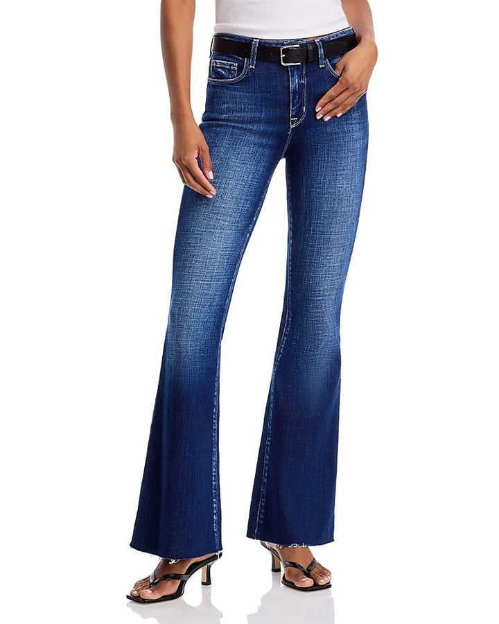 L'AGENCE Sera High-Rise Sneaker Flare Jeans MSRP $299
