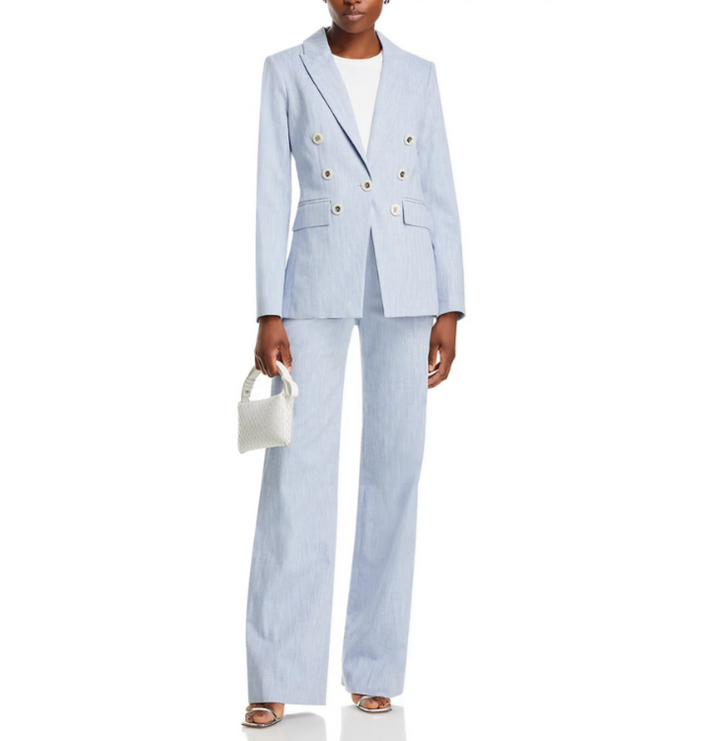 Veronica Beard Gaya Dickey Double Breasted Jacket MSRP $698