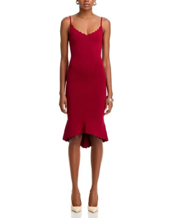L'AGENCE Asa Knit Dress MSRP $495