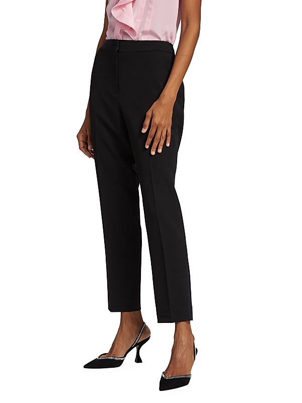 Tahari Ankle Straight-Leg Pants MSRP $78
