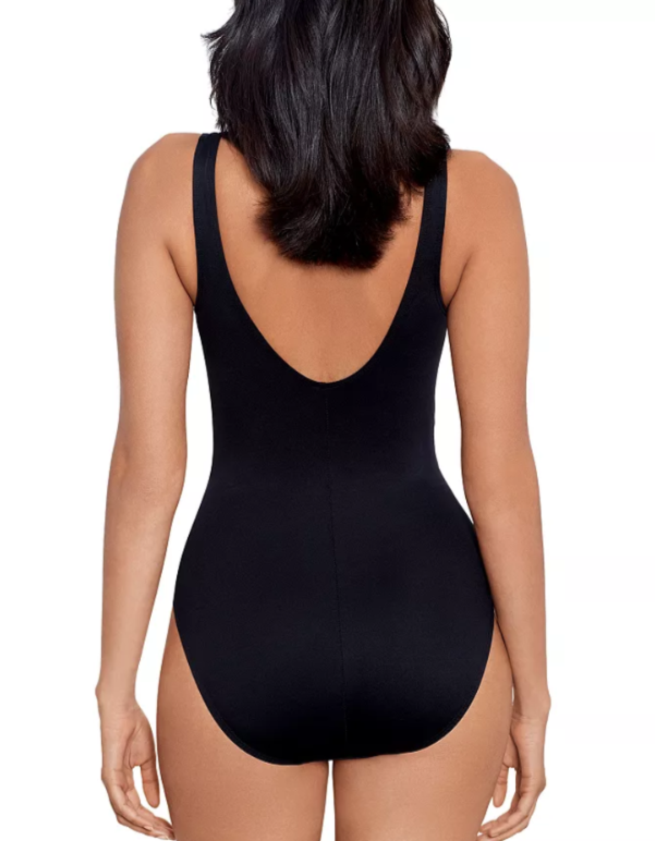 Miraclesuit Spectra Somer Pointe One Piece Swimsuit MSRP $178