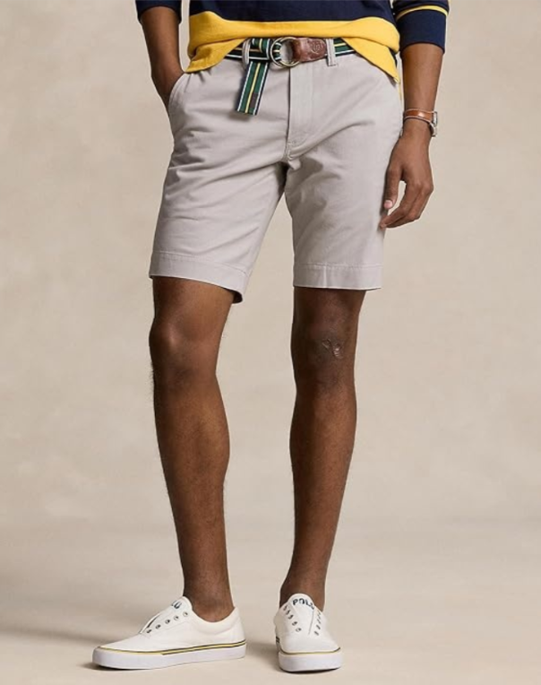 Polo Ralph Lauren Stretch Slim Fit Chino Shorts MSRP $89