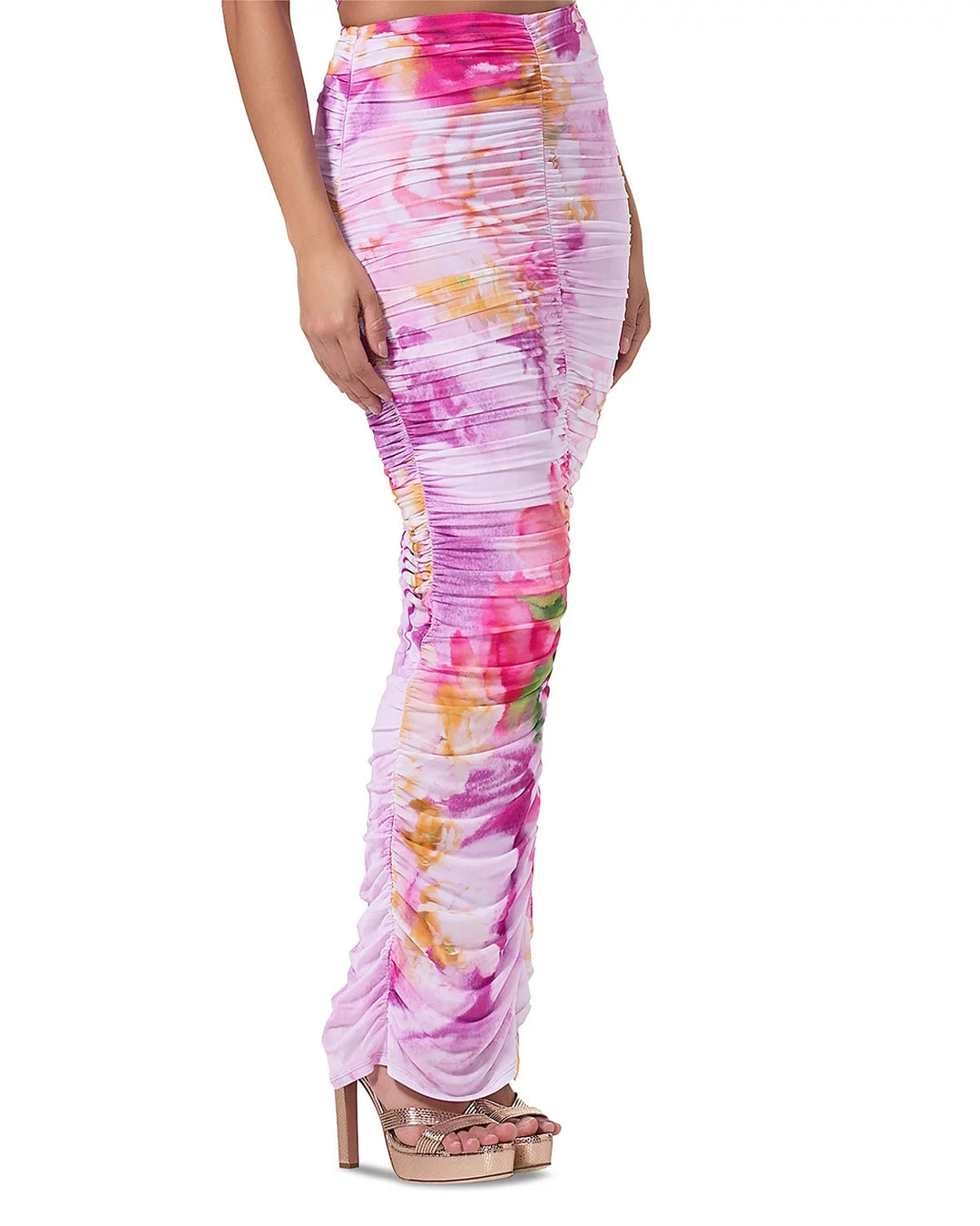 AFRM Josie Ruched Maxi Skirt MSRP $88