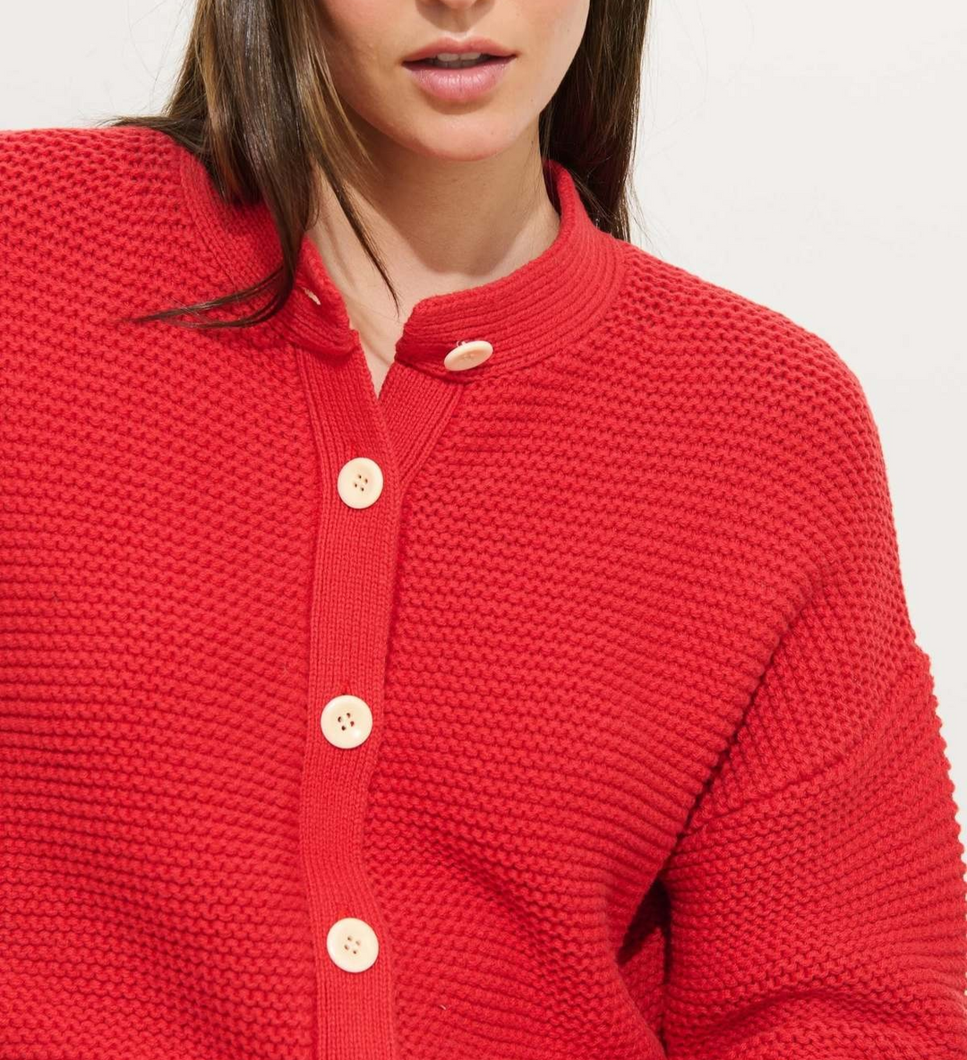 Alex Mill Nico Crewneck Cotton Cardigan MSRP $165