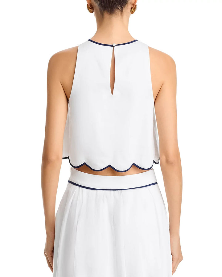 FRENCH CONNECTION Alexis Cropped Top MSRP $88