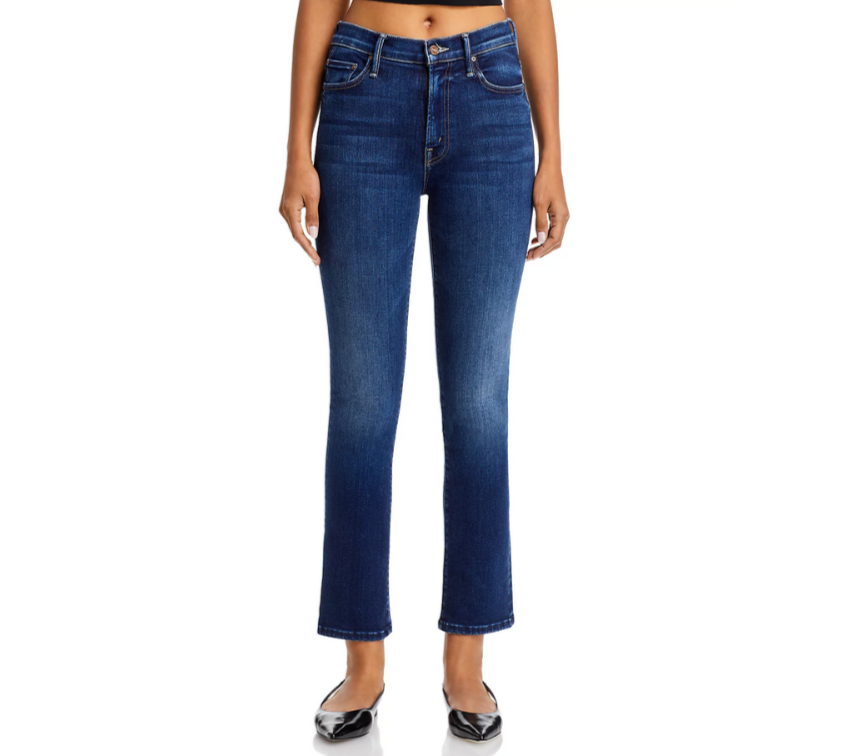 MOTHER The Insider High Rise Ankle Jeans MSRP $238