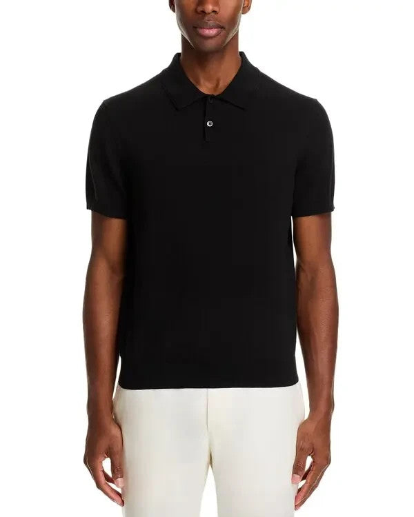 The Men's Store Short Sleeve Sweater Polo MSRP $98
