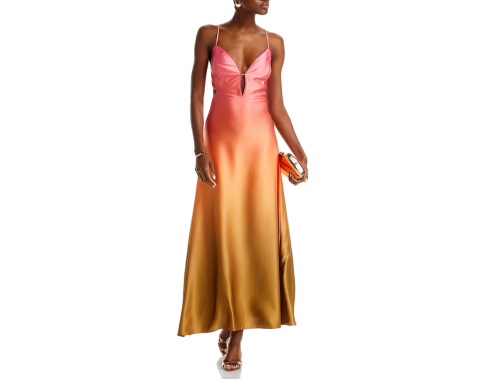 Bardot Karlotta Ombré Slip Dress MSRP $149