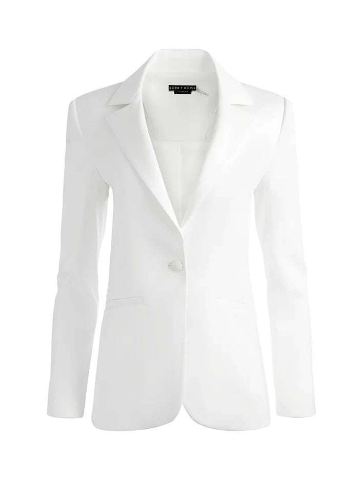Alice and Olivia Blake Fitted Blazer MSRP $495