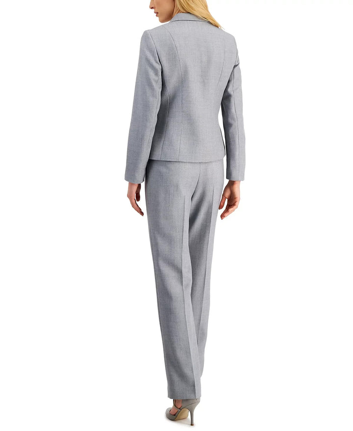 Le Suit Notch-Collar Pantsuit MSRP $225