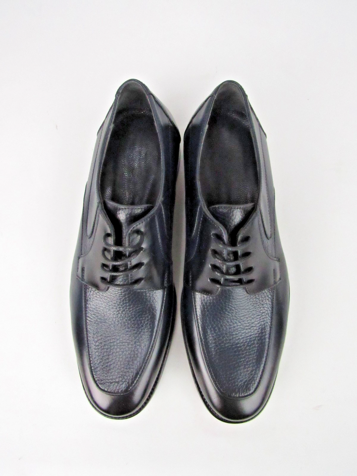 Elegant Men’s Premium Calf Leather Derby Formal Shoes – Handcrafted Size EU 41