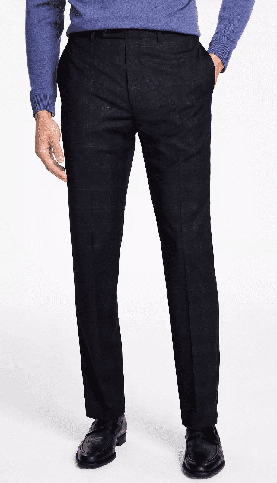 Calvin Klein Men's Slim-Fit Wool-Blend Stretch Suit Pants MSRP $190